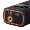 Ar akumulatoru darbināms kompresors, riepu pumpis ar displeju, 50 W, 4000 mAh - melns