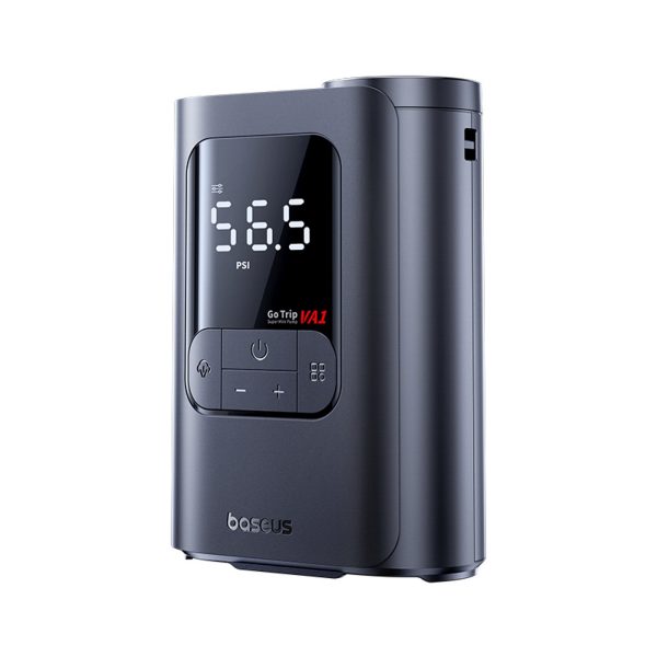 1033463-4-pompka-bezprzewodowa-kompresor-150-psi-7500-mah-baseus-hurtownia-dropshipping.jpg Bezvadu sūkņa kompresors 150 PSI 7500 mAh - tumši pelēks