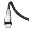 1033464-6-kabel-przewod-usb-c-iphone-lightning-zielony-baseus-hurtownia-dropshipping.jpg Cafule PD 20W 2m USB-C uz iPhone Lightning kabelis ar metāla uzgaļiem - zaļš