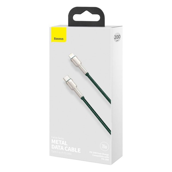 1033464-7-kabel-przewod-usb-c-iphone-lightning-zielony-baseus-hurtownia-dropshipping.jpg Cafule PD 20W 2m USB-C uz iPhone Lightning kabelis ar metāla uzgaļiem - zaļš