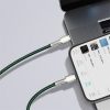 1033464-9-kabel-przewod-usb-c-iphone-lightning-zielony-baseus-hurtownia-dropshipping.jpg Cafule PD 20W 2m USB-C uz iPhone Lightning kabelis ar metāla uzgaļiem - zaļš