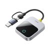 Bezvadu adapteris Apple CarPlay Bluetooth — pelēks