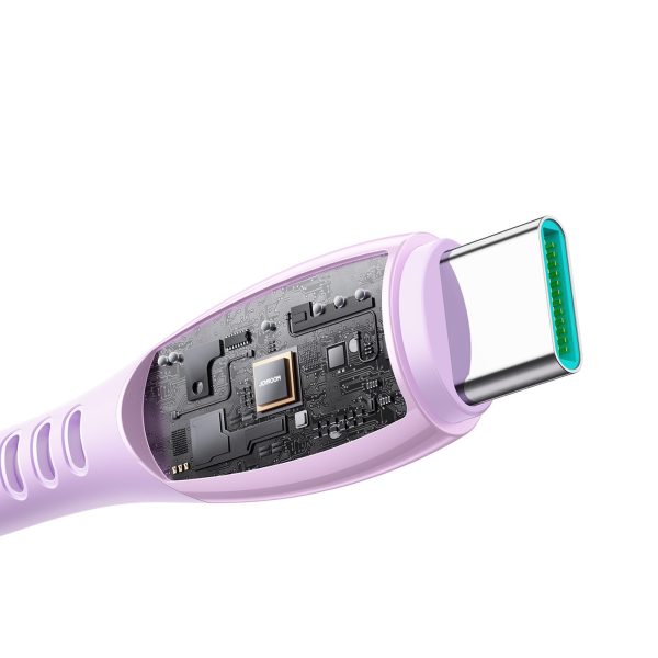 Vibrant Series 60W USB-C kabelis 1.2m - violets