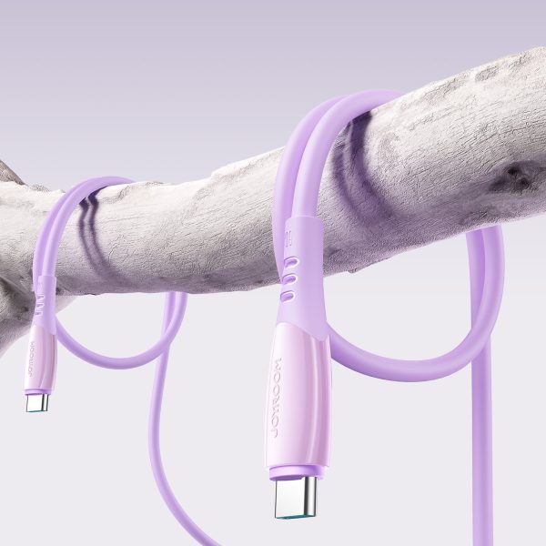 Vibrant Series 60W USB-C kabelis 1.2m - violets