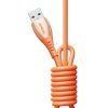 USB-C kabelis - iPhone Lightning Vibrant Series 30W 1.2m - Oranžs