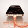 USB-C kabelis - iPhone Lightning Vibrant Series 30W 1.2m - Oranžs