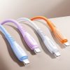USB-C kabelis - iPhone Lightning Vibrant Series 30W 1.2m - Oranžs