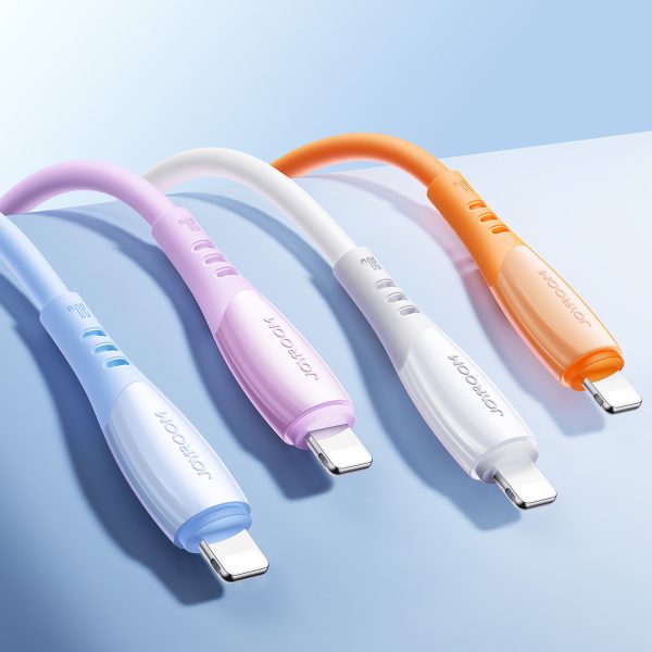 USB-C kabelis - iPhone Lightning Vibrant Series 30W 1.2m - Zils