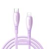 USB-C kabelis - iPhone Lightning Vibrant Series 30W 1.2m - Violets