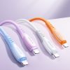 USB-C kabelis - iPhone Lightning Vibrant Series 30W 1.2m - Violets