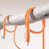 USB-A kabelis - iPhone Lightning Vibrant Series 3A 1.2m - Oranžs