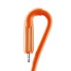 USB-A kabelis - iPhone Lightning Vibrant Series 3A 1.2m - Oranžs
