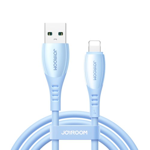 USB-A kabelis - iPhone Lightning Vibrant Series 3A 1.2m - Zils