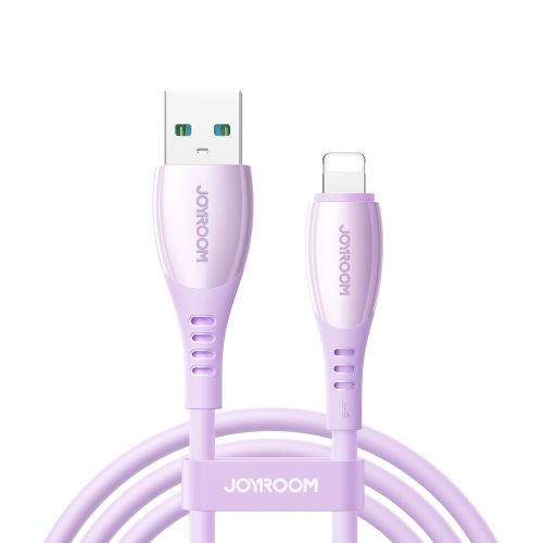 USB-A kabelis - iPhone Lightning Vibrant Series 3A 1.2m - Violets