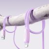 USB-A kabelis - iPhone Lightning Vibrant Series 3A 1.2m - Violets