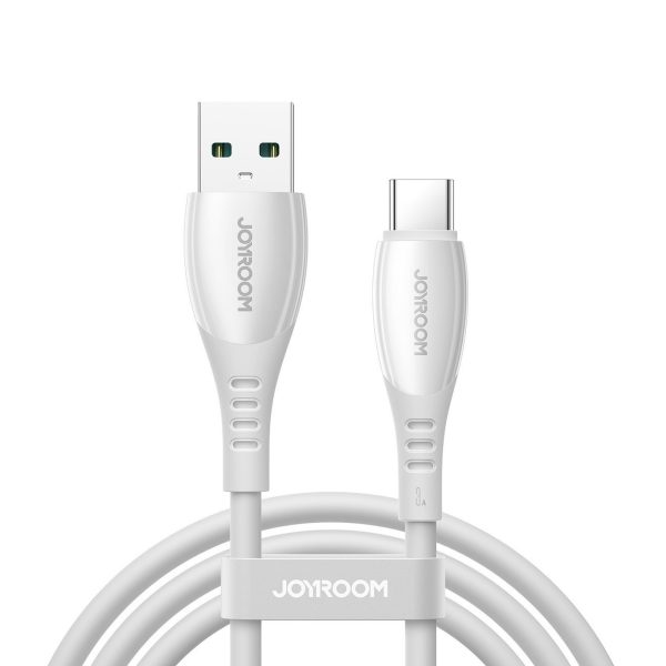 Vibrant Series 3A USB-A - USB-C kabelis 1.2m - balts
