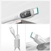 Vibrant Series 3A USB-A - USB-C kabelis 1.2m - balts