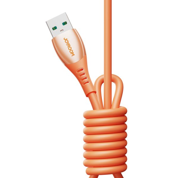Vibrant Series 3A USB-A - USB-C kabelis 1.2m - oranžs