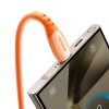 Vibrant Series 3A USB-A - USB-C kabelis 1.2m - oranžs