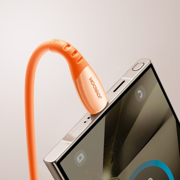 Vibrant Series 3A USB-A - USB-C kabelis 1.2m - oranžs
