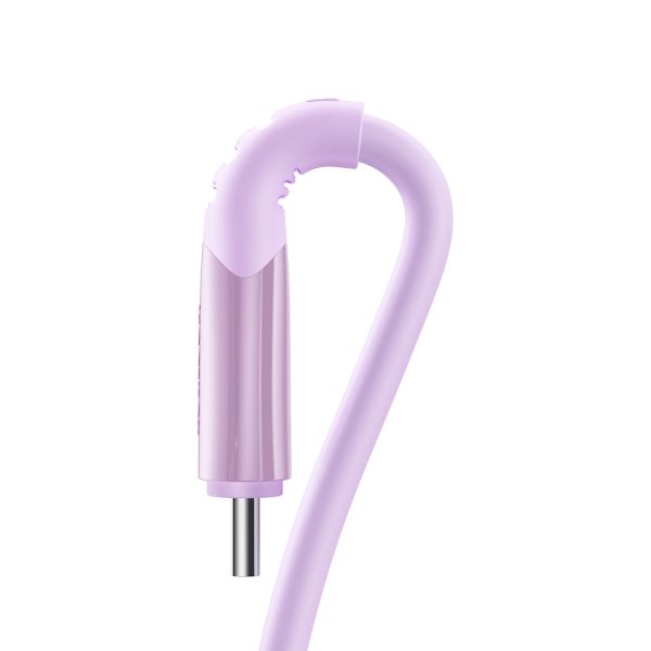 Vibrant Series 3A USB-A - USB-C kabelis 1.2m - violets