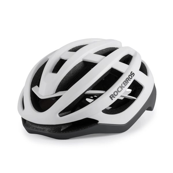 HC-58WG-M velosipēda aizsargķivere 55-58 cm - balta un pelēka
