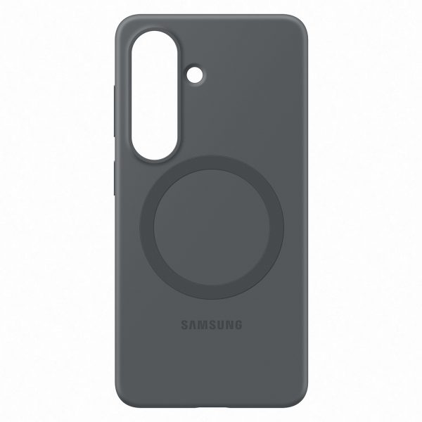 Samsung Galaxy S26 Samsung silikona maciņš ar magnētisku vāciņu MagSafe - melns