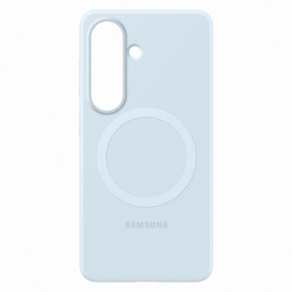 Samsung Galaxy S26 Samsung silikona maciņš ar magnētisku vāciņu MagSafe - zils