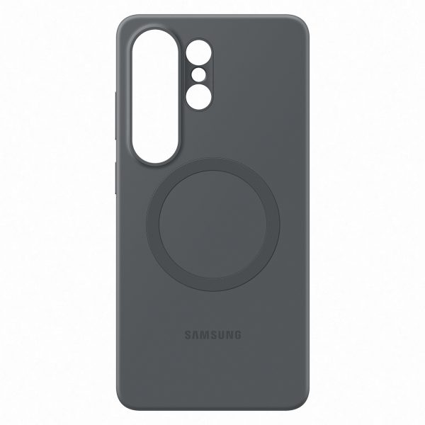 Samsung Galaxy S26 Ultra Samsung silikona maciņš ar magnētisku vāciņu MagSafe - melns