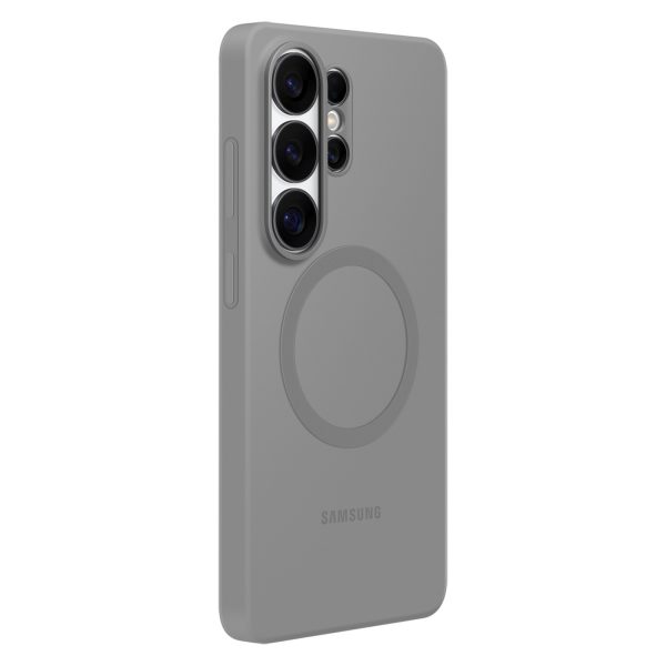 Samsung Galaxy S26 Ultra Samsung silikona maciņš ar magnētisku vāciņu MagSafe - pelēks