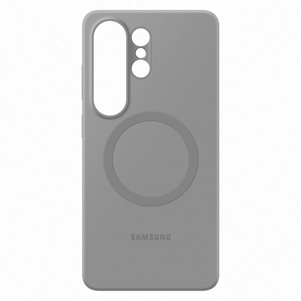 Samsung Galaxy S26 Ultra Samsung silikona maciņš ar magnētisku vāciņu MagSafe - pelēks