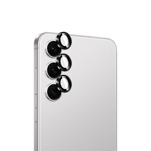 Rūdīts stikls aizmugurējai kamerai Samsung Galaxy S26/S26 Plus tālrunim - ar melnu rāmi