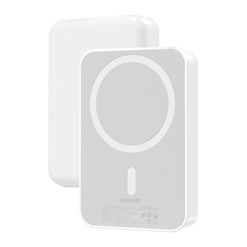 Powerbank K26 10000mAh 20W USB-A USB-C MagSafe - balts