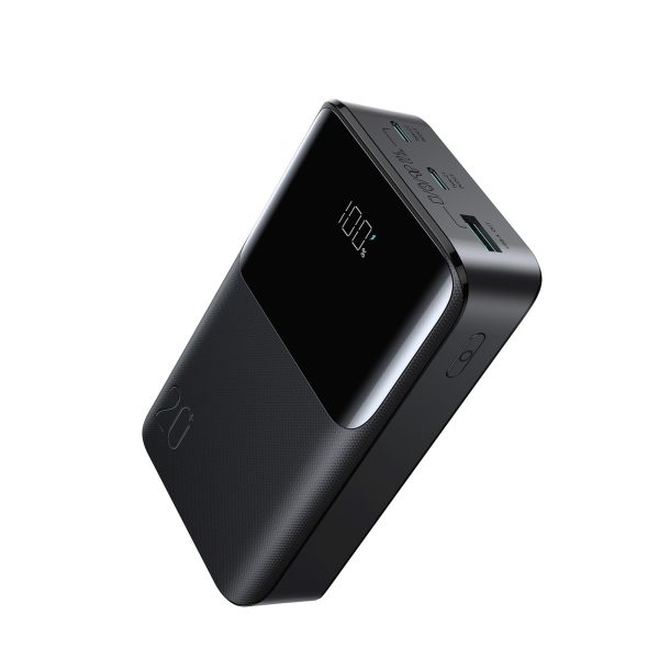 1033533-1-powerbank-20000mah-22-5w-usb-a-usb-c-czarny-joyroom-hurtownia-dropshipping.jpg Powerbank 20000mAh 22.5W USB-A USB-C ar displeju JR-QP192 Mini - melns
