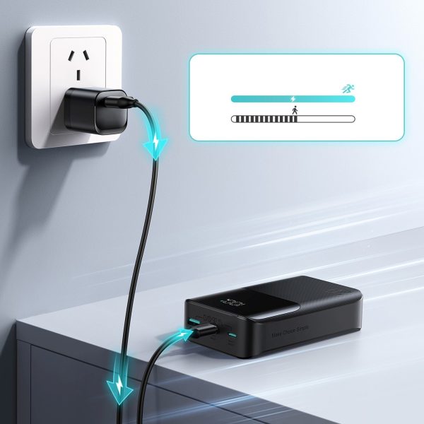 1033533-9-powerbank-20000mah-22-5w-usb-a-usb-c-czarny-joyroom-hurtownia-dropshipping.jpg Powerbank 20000mAh 22.5W USB-A USB-C ar displeju JR-QP192 Mini - melns