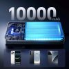 Powerbank 10000mAh 22.5W USB-A USB-C ar displeju JR-QP191 Mini - melns