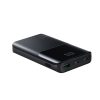 Powerbank 10000mAh 22.5W USB-A USB-C ar displeju JR-QP191 Mini - melns