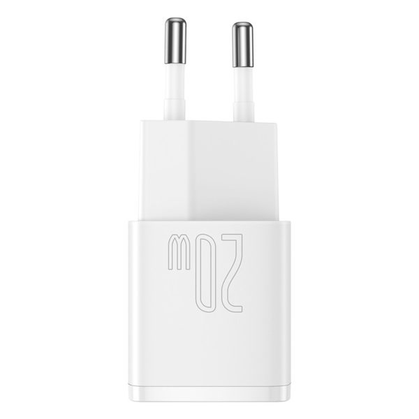 1033537-3-ladowarka-sieciowa-usb-c-pd-cube-20w-biala-baseus-hurtownia-dropshipping.jpg USB-C PD Cube 20W sienas lādētājs - balts