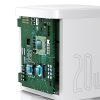 1033537-7-ladowarka-sieciowa-usb-c-pd-cube-20w-biala-baseus-hurtownia-dropshipping.jpg USB-C PD Cube 20W sienas lādētājs - balts