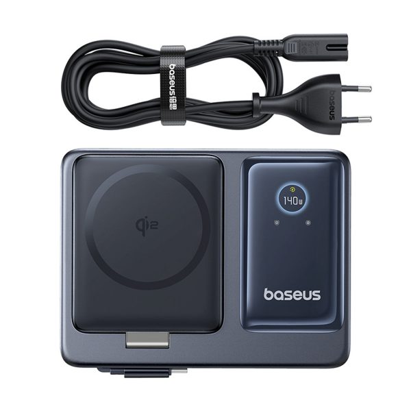1033540-6-stacja-ladujaca-5w1-usb-a-uab-c-kabel-wyswietlacz-baseus-hurtownia-dropshipping.jpg 5-in-1 USB-A UAB-C uzlādes stacija ar displeju un ievelkamu kabeli 140W Qi2 - melna