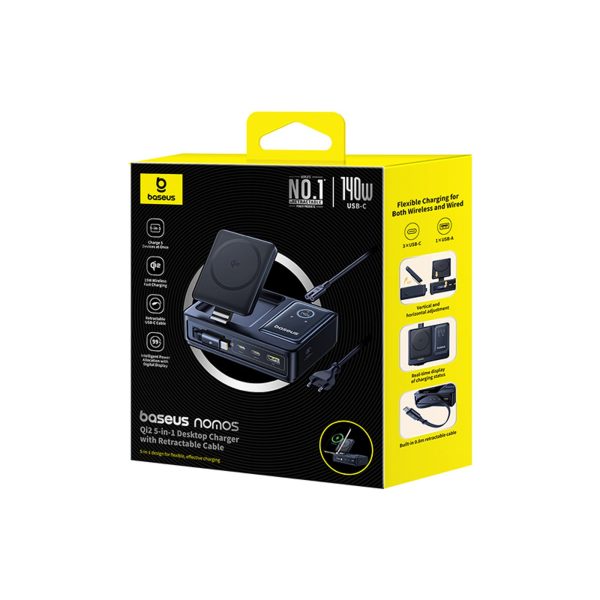1033540-7-stacja-ladujaca-5w1-usb-a-uab-c-kabel-wyswietlacz-baseus-hurtownia-dropshipping.jpg 5-in-1 USB-A UAB-C uzlādes stacija ar displeju un ievelkamu kabeli 140W Qi2 - melna