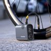 Elektriskais velosipēda pumpis ar displeju 1500mAh 150 psi 45W - melns