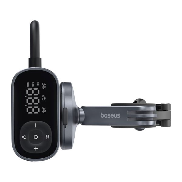 Elektriskais velosipēda pumpis ar displeju 1500mAh 150 psi 45W - melns