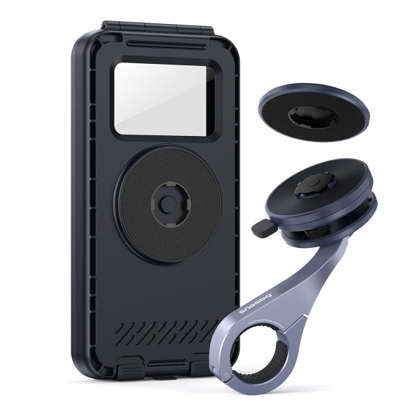 1033545-4-uchwyt-rowerowy-magnetyczny-na-telefon-kierownice-baseus-hurtownia-dropshipping.jpg Magnētiskais velosipēda tālruņa turētājs stiprināšanai pie stūres - pelēks