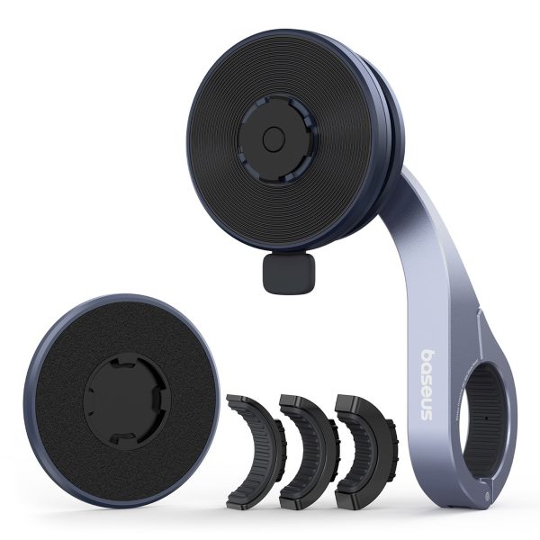 1033545-5-uchwyt-rowerowy-magnetyczny-na-telefon-kierownice-baseus-hurtownia-dropshipping.jpg Magnētiskais velosipēda tālruņa turētājs stiprināšanai pie stūres - pelēks