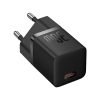 USB-C GaN5 30 W sienas lādētājs ar 100 W USB-C kabeli - melns