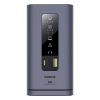 HUB 11in1 dokstacija USB-C USB-A HDMI RJ45 miniligzda 3,5 mm - pelēka