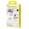 Powerbank 10000mAh 45W FC21 Qpow 3 Ultra ar displeju USB-C iPhone Lightning kabelis - titāna