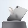 Bezvadu pele ar uzlādējamas baterijas indikatoru 4000DPI 800mAh 2.4GHz BT - balta