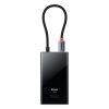 USB-C centrmezgla sadalītājs uz 4x USB-A - pelēks